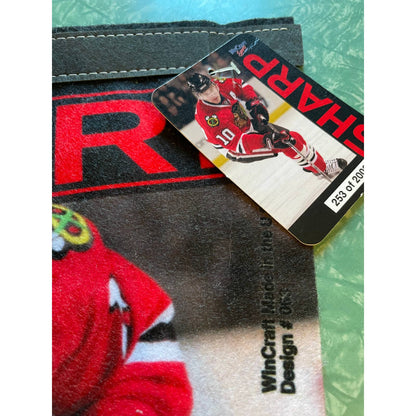 Vintage Patrick Sharp Blackhawks NHL NHLPA Hockey Souvenir Pennant