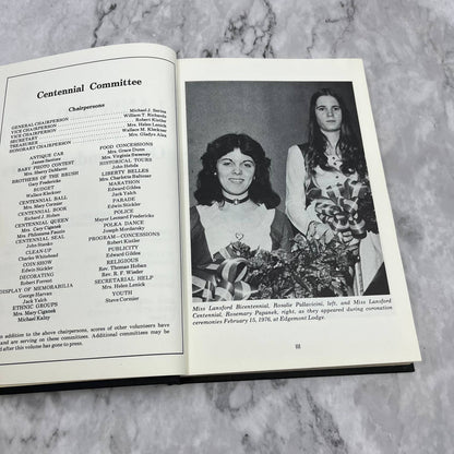 1976 Lansford The First One Hundred Years Carbon County Pennsylvania Book TJ7