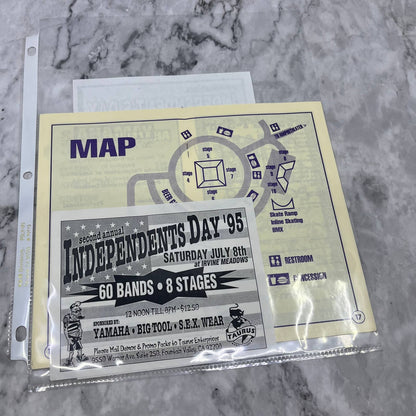 Vintage Malfunction California Indie Rock Fan Ephemera Collection FL5