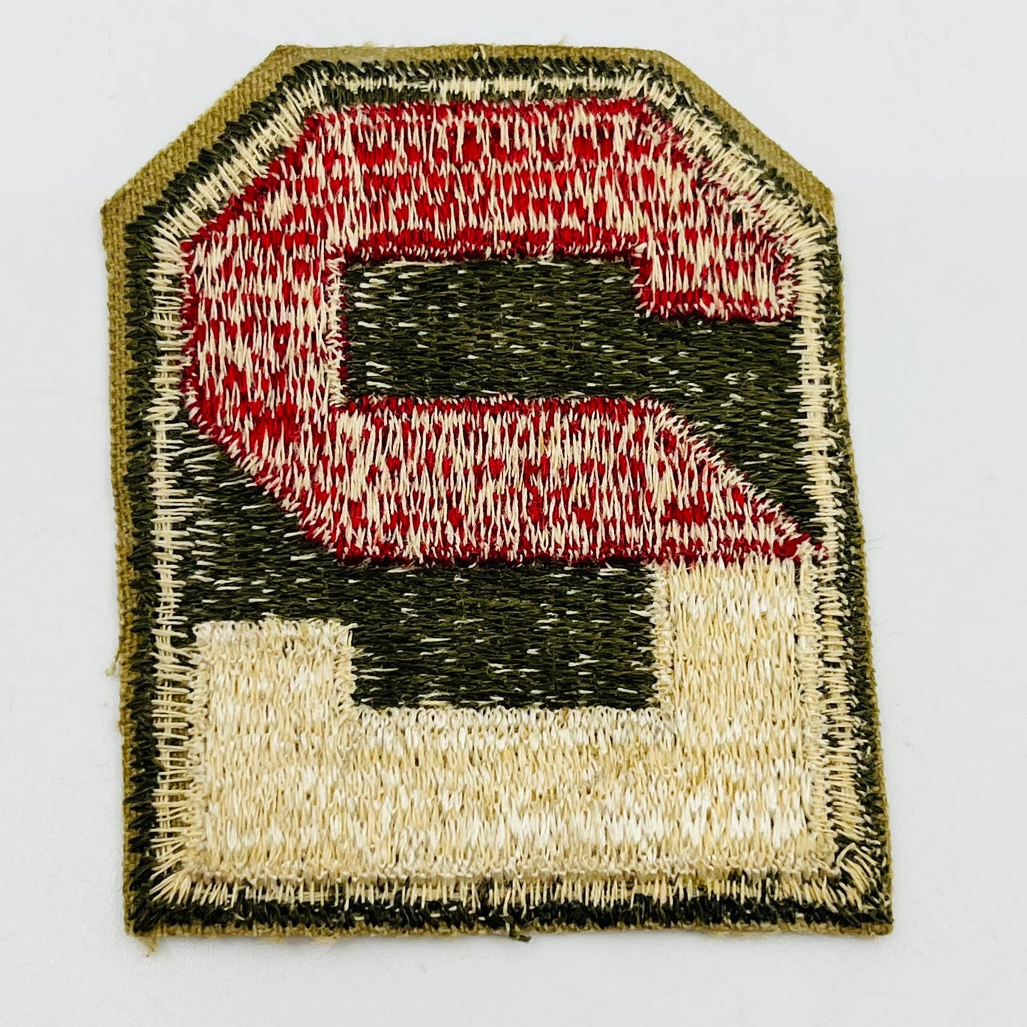 Korean War US 2nd Army Patch Insignia Ranger Red White 2 SB3