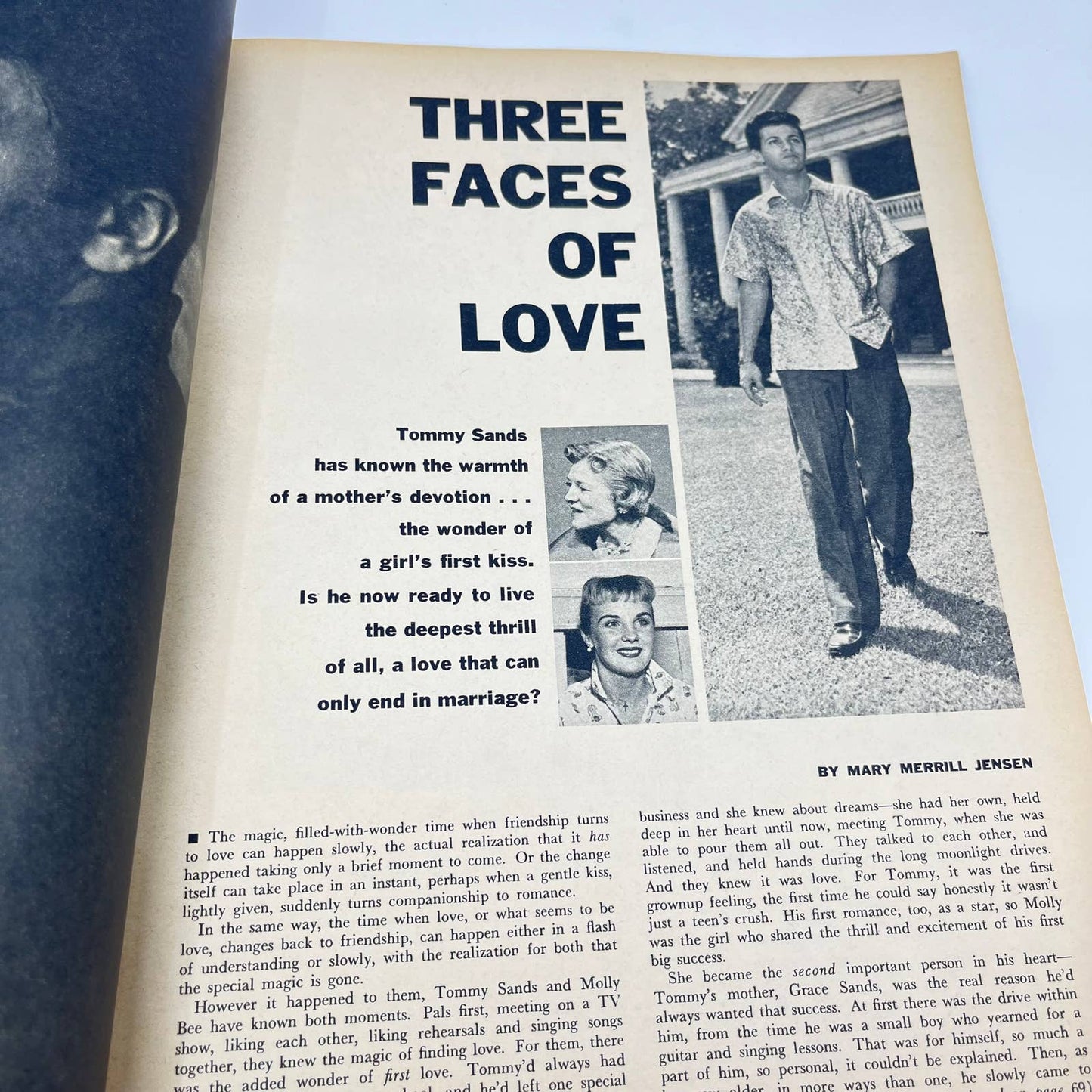 1958 Apr MOVIE STARS PARADE Magazine Ricky Nelson Tommy Sands Elvis Presley TC6