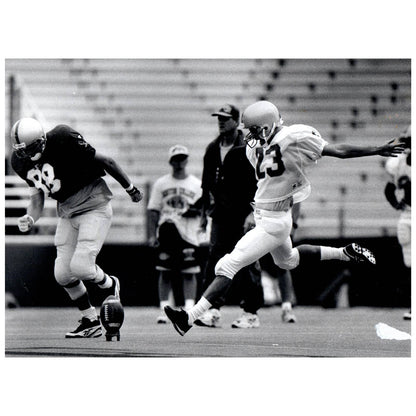 1990s Press Photo Football Boston College Kicker John Matich #23 8x10" AD3