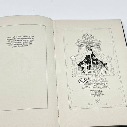 1921 German Arabian Nights Alaeddin Und Die Wunderlampe TF3