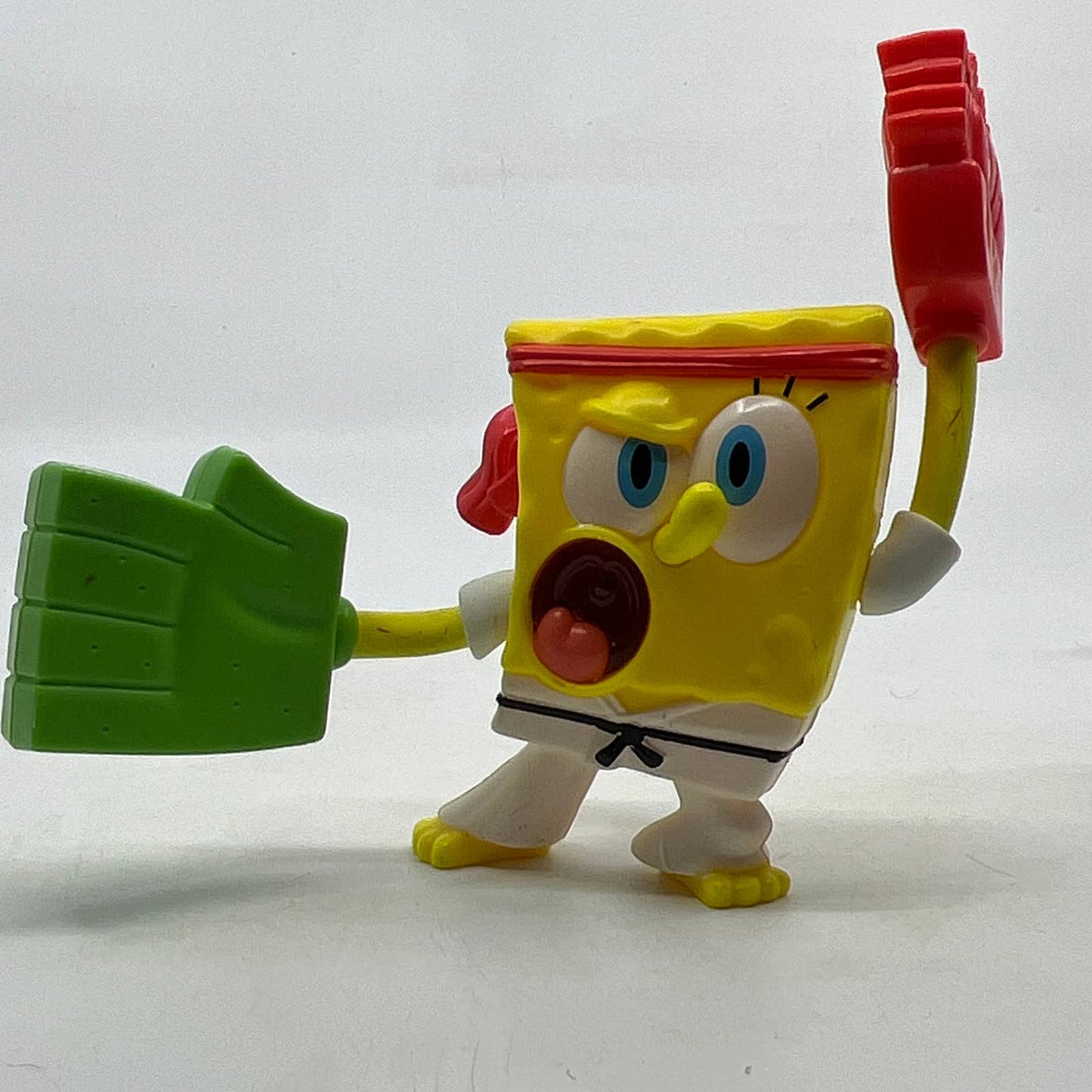 Spongebob Squarepants Karate Slap McDonalds 2012 Kids Happy Meal Toy TI4