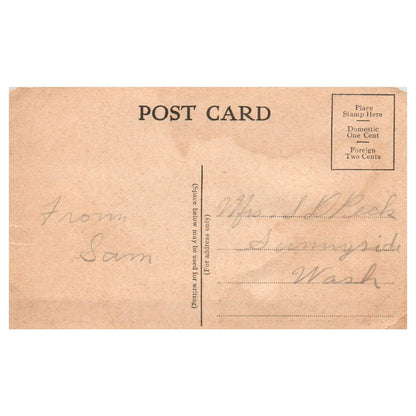 Oregon Battleship - Original Postcard TJ8-5