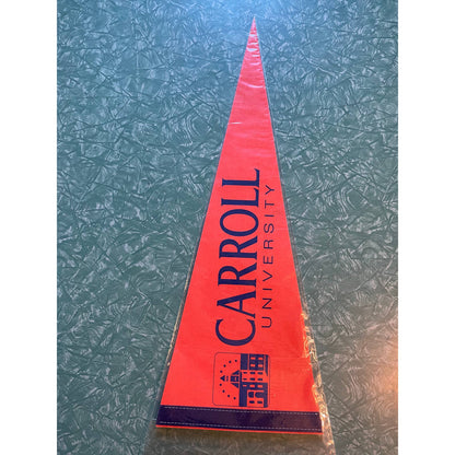 Vintage Carroll University (Wisconsin) Souvenir Sports Felt Pennant