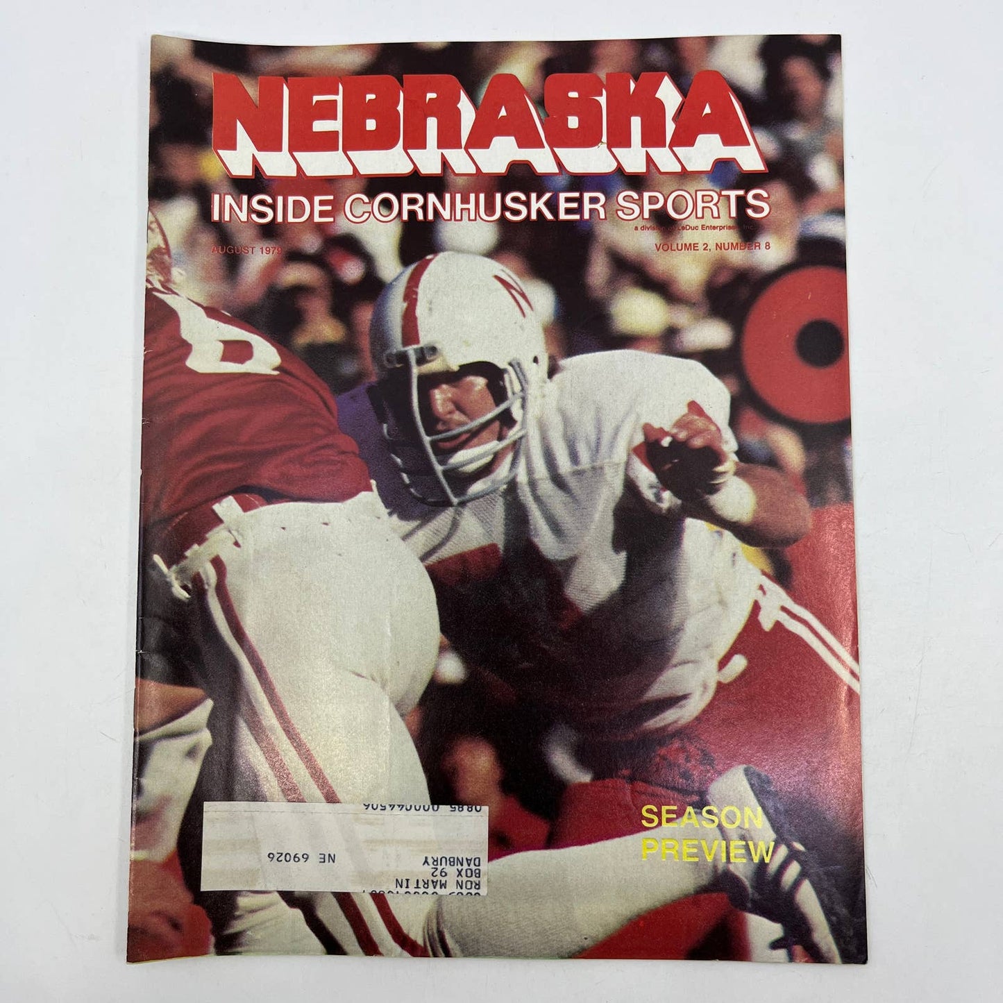 1979 Aug - Nebraska Inside Cornhusker Sports - Football Season Preview TH7