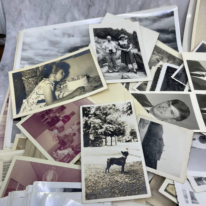 HUGE Lot Hundreds of Antique Photos CDV Cabinet Cards Photo Books 8+ Pounds