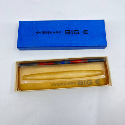 Vintage 1960s Eversharp Big E Cartridge Pen BOX w/ 2 Refill Cartridge TF4