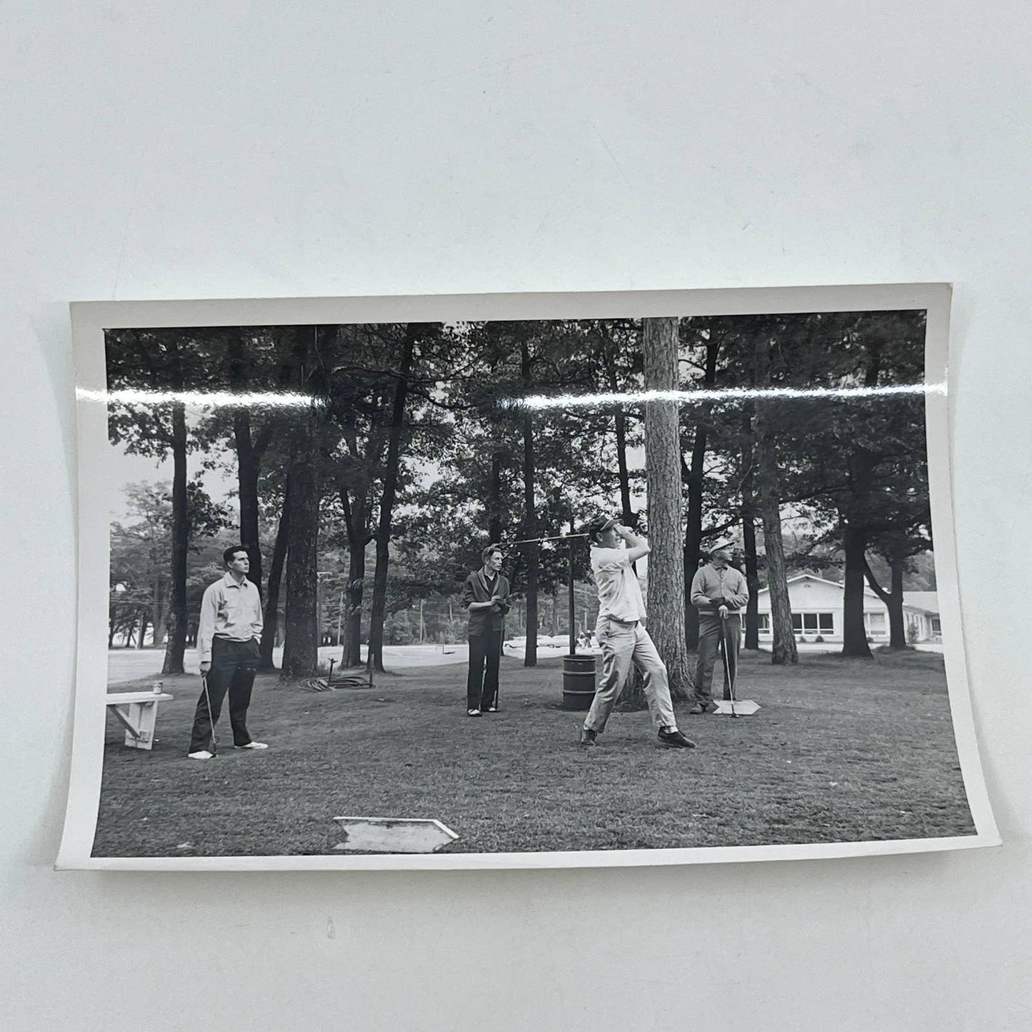 1950s Marinette Wisconsin Golfing Photo 5x7" AB7