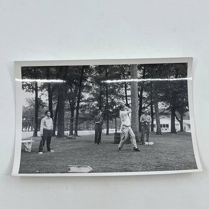 1950s Marinette Wisconsin Golfing Photo 5x7" AB7