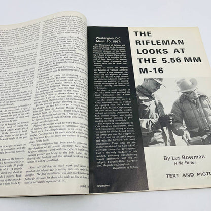 June 1967 Gunsport Magazine Rifleman Looks at M-16 Stock Your Own Shotgun TD6