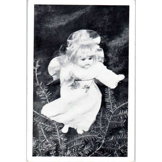 Tasha Tudor's Old Fashioned Dolls - Christmas Angel Original Postcard PB8