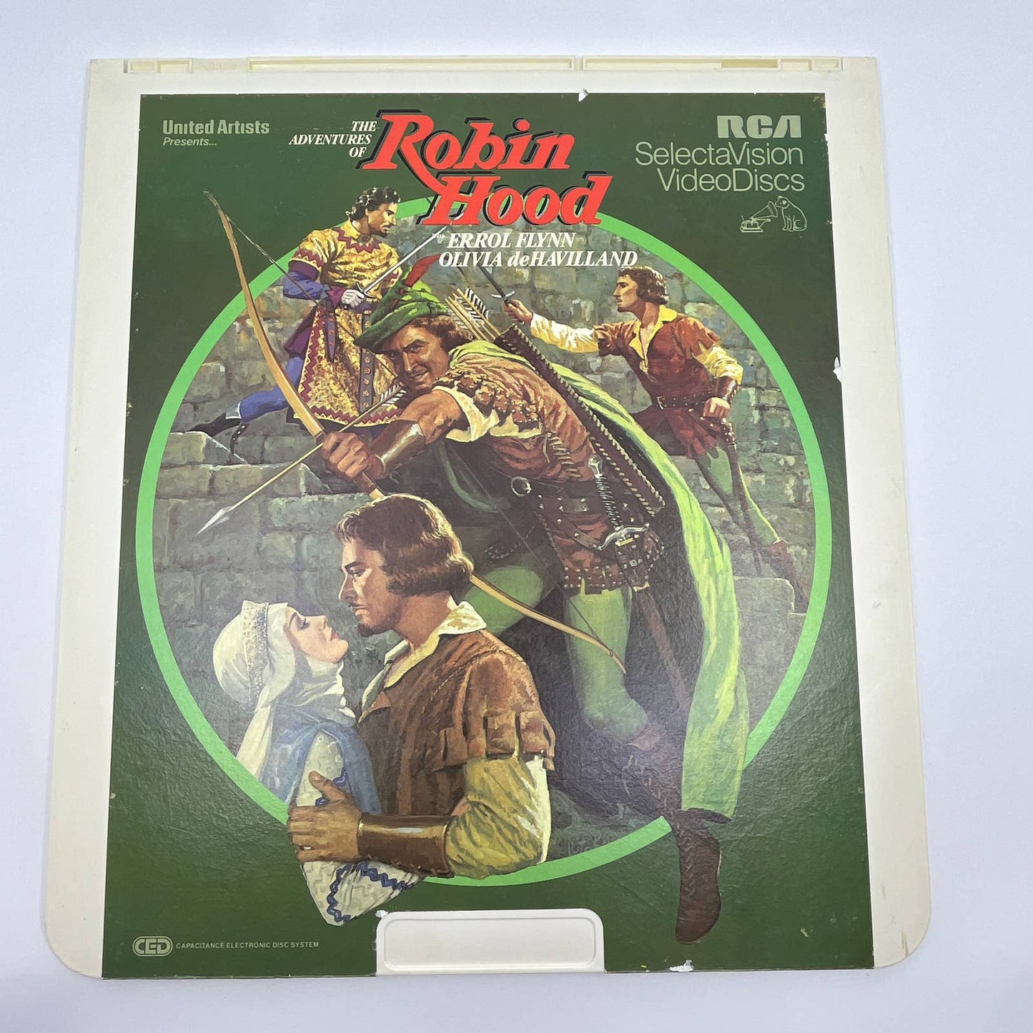 Robin Hood Errol Flynn RCA SelectaVision - CED VideoDisc TG4