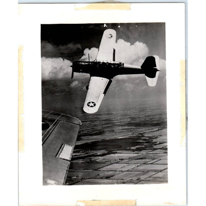 c1943 WWII Vought SB2U Vindicator Air Force Brady TX Original Photo 8x10 TK2-P1