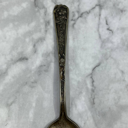 Vintage Pinocchio & Donkey Disney Character Duchess Silver Plate Spoon SE7