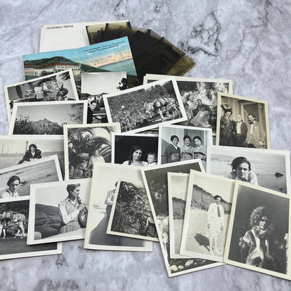 1920s Collection of Photos & Negatives of The People of California TJ8