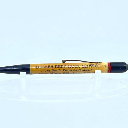 Vintage Mechanical Pencil Eggers Deep Rock Service State Center Iowa SD6