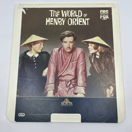 The World of Henry Orient MGM RCA SelectaVision - CED VideoDisc TG5