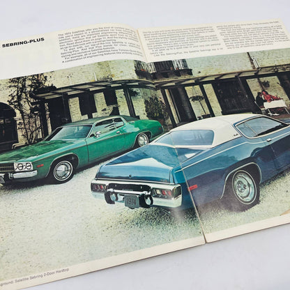 1974 Plymouth Satellite Dealer Sales Brochure Full Color Pictures C6