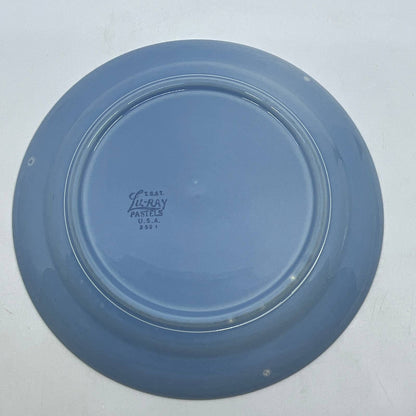 Vintage Lu-Ray Pastels Blue 9 1/4" Dinner Plate T.S.&T. TI3-3