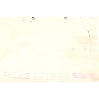 1919 G.P. Rose & Company Billhead Dry Goods Nashville TN B6