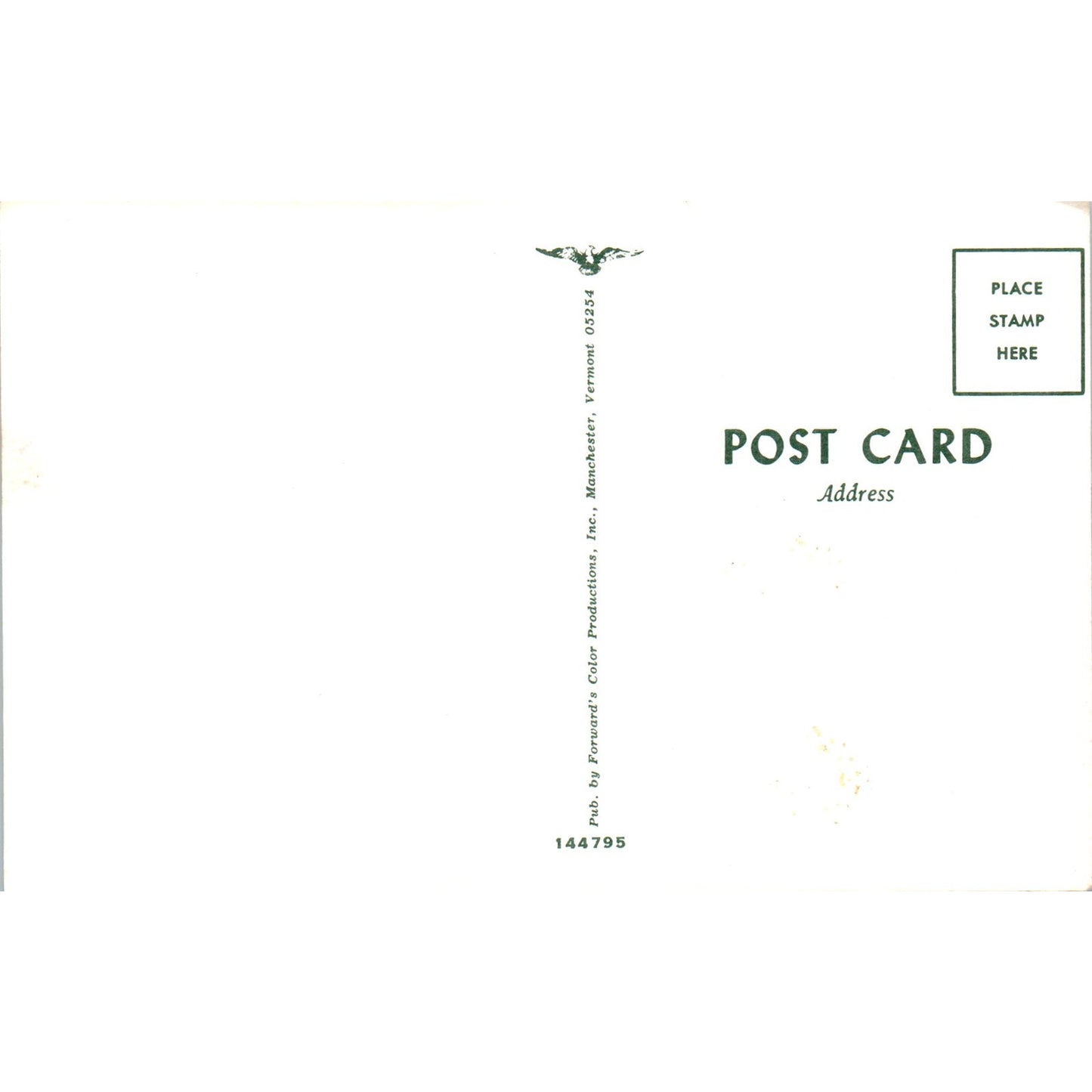 Vermont Bicentennial 1975 - Original Postcard P3-5