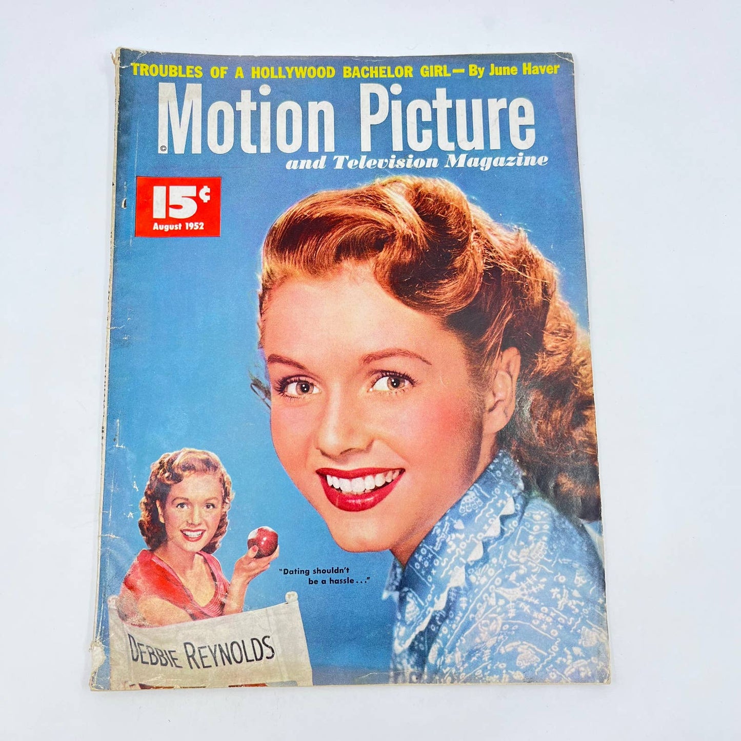 Motion Picture Magazine Aug 1952 Debbie Reynolds Mitzi Gaynor Fawcett TC6