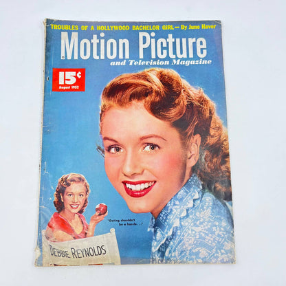 Motion Picture Magazine Aug 1952 Debbie Reynolds Mitzi Gaynor Fawcett TC6