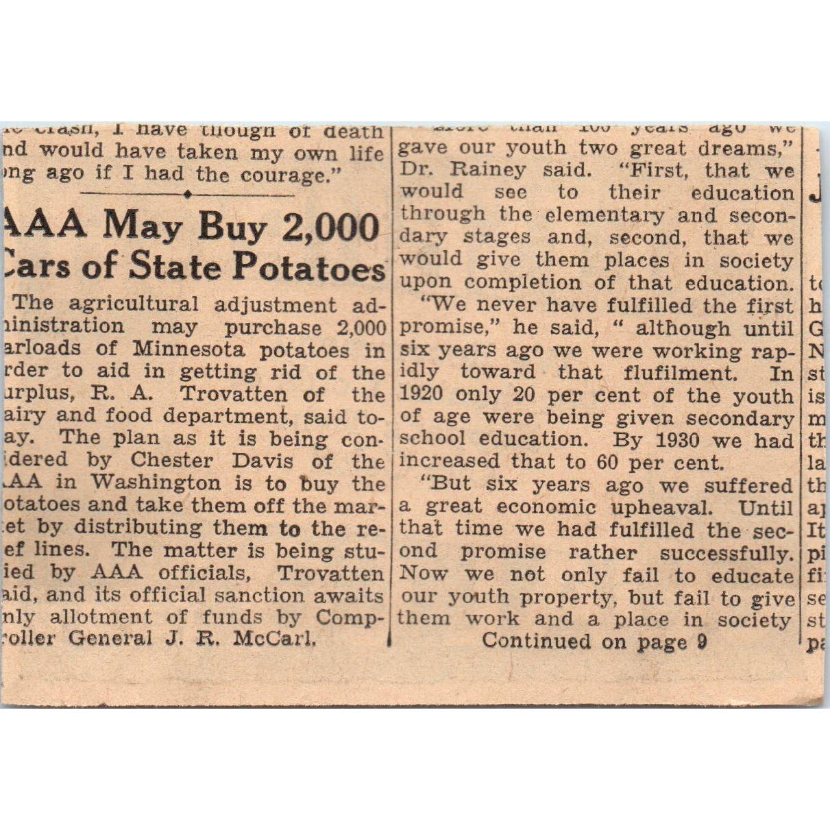 1935 Mpls Journal Newspaper Ad Pittsburgh Coal Co Kopper's Twin City Coke FL5-6