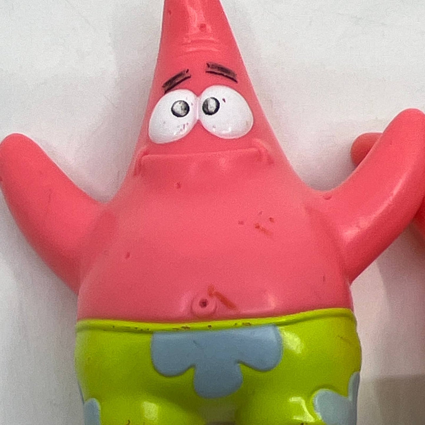 Vintage PATRICK STAR Spongebob Happy Meal Toys Lot of 2 TI4