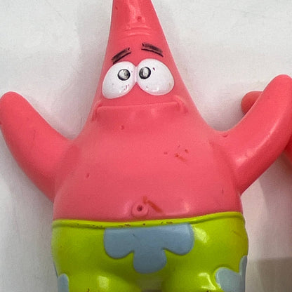 Vintage PATRICK STAR Spongebob Happy Meal Toys Lot of 2 TI4