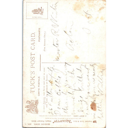 Aquarette Seaside Gems Raphael Tuck Original Postcard TK1-P14