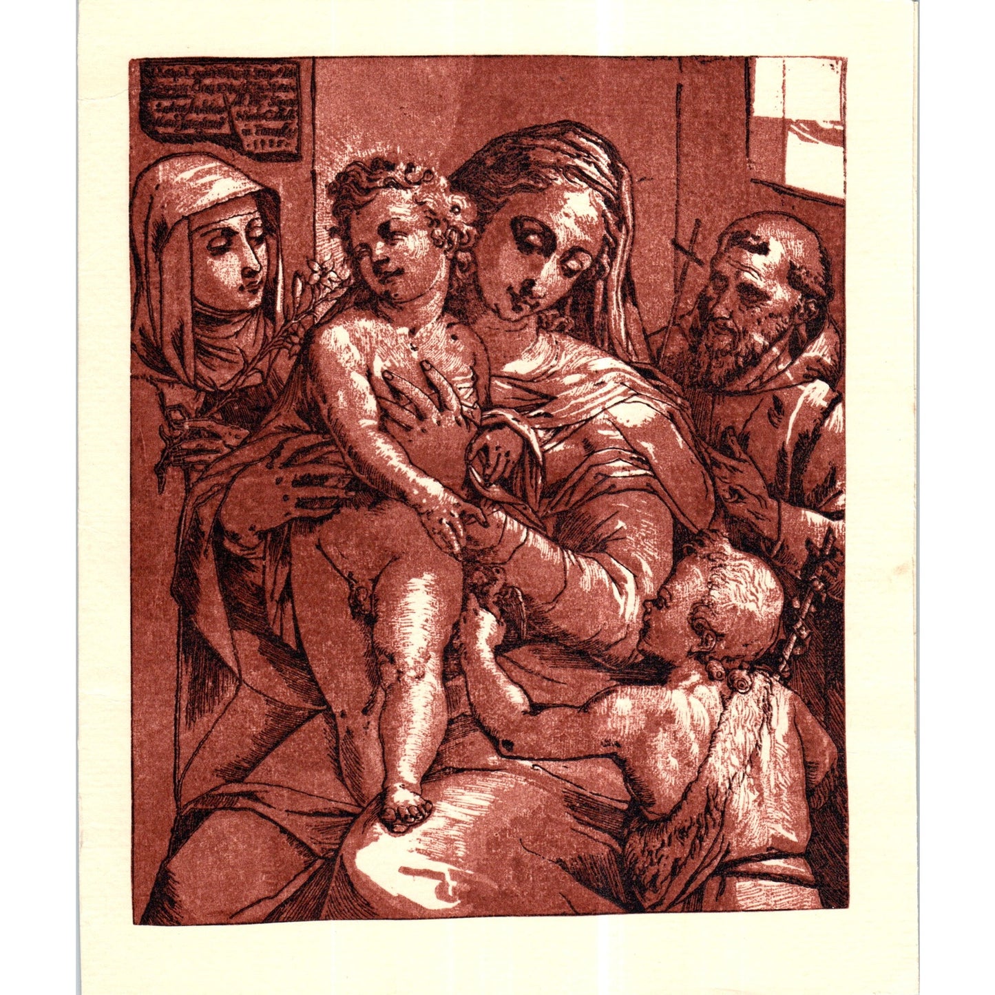 1960s Christmas Card from The Embassy of Switzerland B15