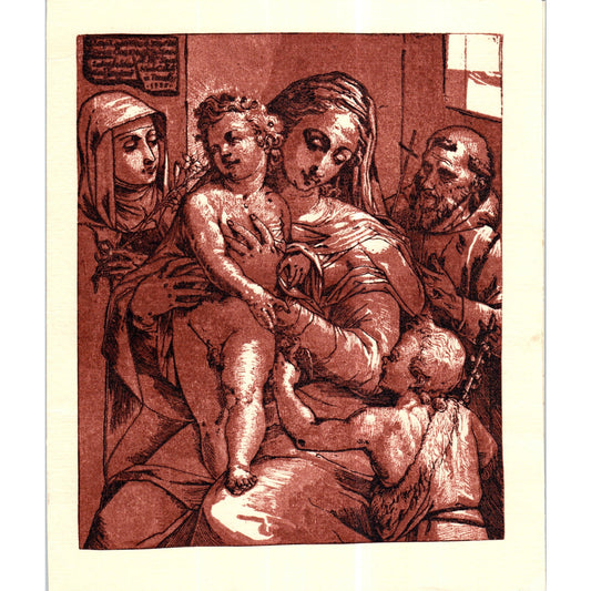 1960s Christmas Card from The Embassy of Switzerland B15