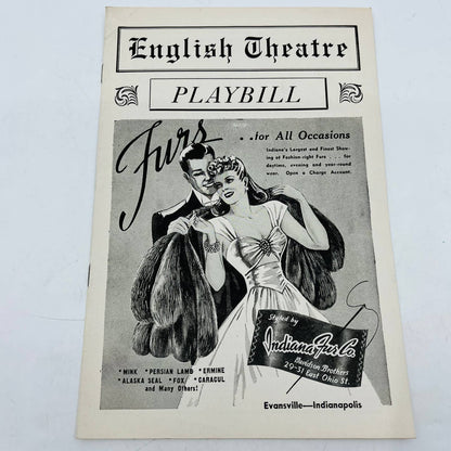 1941 English Theatre Playbill HELLZAPOPPIN Evansville Indianapolis C7