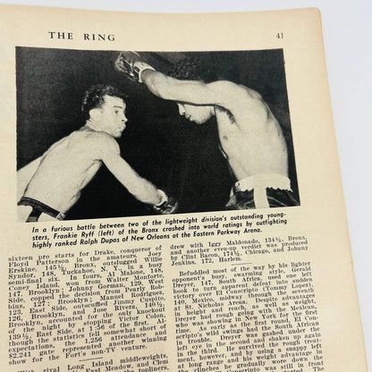 1954 Nov - The Ring Boxing Magazine – Don Cockell Cover Rocky Marciano TA5