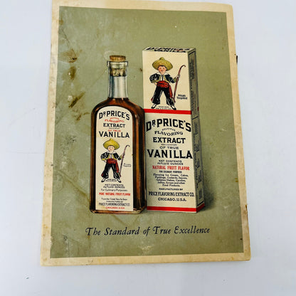 1928 Dr.Price’s Delicious Desserts & Candies Cookbook Chicago IL H4-5
