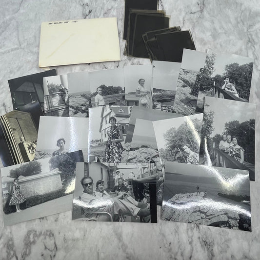 1957 Collection of Photos & Negatives New England Trip Nantucket P4-9