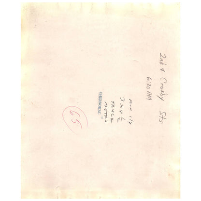 c1960 Original Press Photo Non Flammable Compressed Gasoline Truck AE1