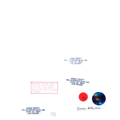 1988 Original Press Photo Golf Tommy Nakajima 8x10" AD2