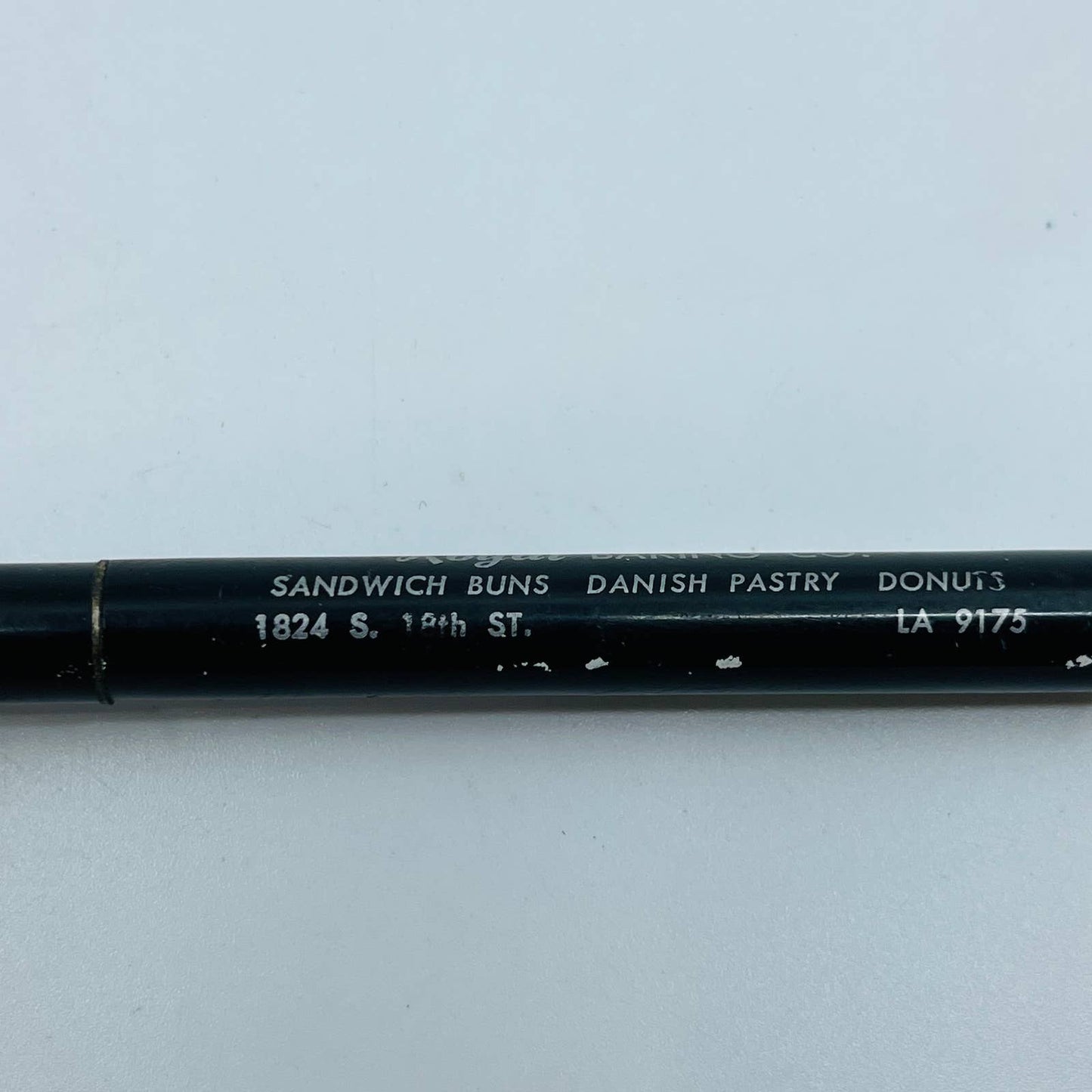 Vintage Mechanical Pencil Redipoint Royal Baking Co Louisiana SB3