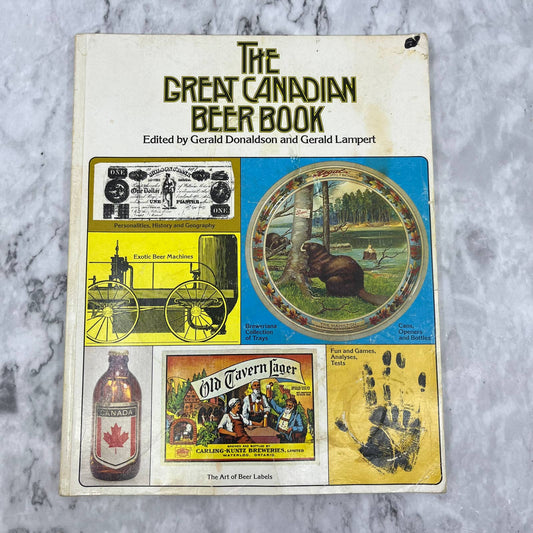 The Great Canadian Beer Book by Gerald Donaldson 1975 TK1