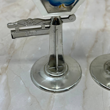 Celluloid Lamp Post Streetlight Salt Pepper Shakers Atlantic City NJ TC5-S1