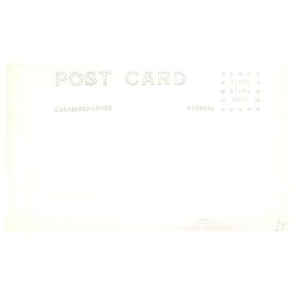 Firefighters Fighting Growing Fire - Original Postcard RPPC TJ8-4