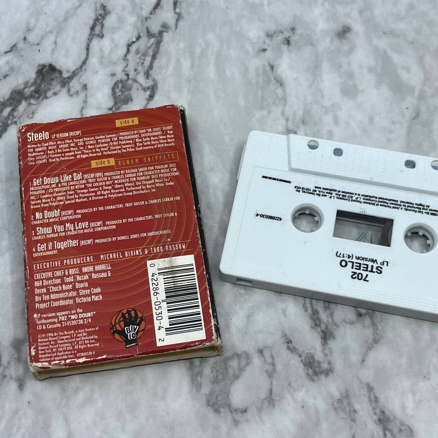 702 - Steelo - Cassette Tape Single TJ4
