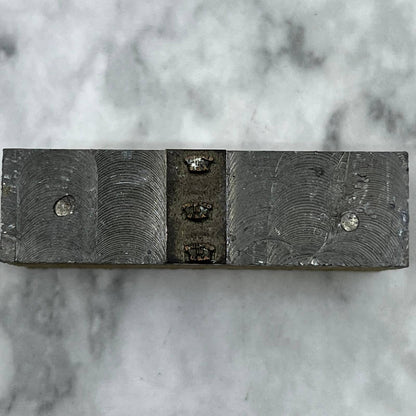Vintage Printing Letterpress Printers Block Plate “Printed in USA” TJ510