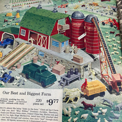 1960 Sears Christmas Wish Book Catalog - Great Vintage Toys & Gifts S3