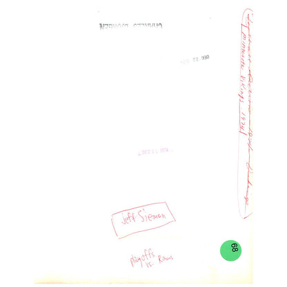 1974 Press Photo Football NFL Minnesota Vikings in Playoffs Vs. Rams 8x10" AD3