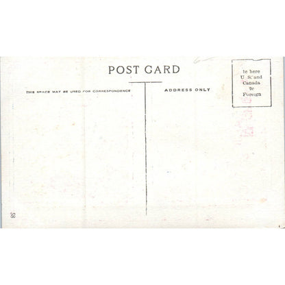 In the Plaza, Morro Castle Havana Cuba Original Postcard TK1-P16